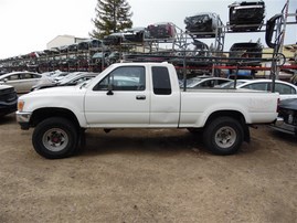 1994 TOYOTA PICK UP XTRA CAB WHITE 3.0 MT 4WD Z20914